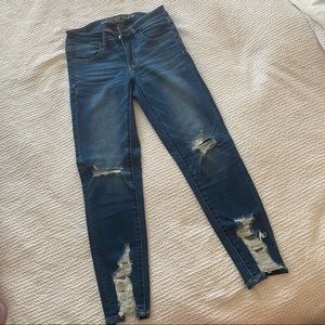 American Eagle ripped jeans